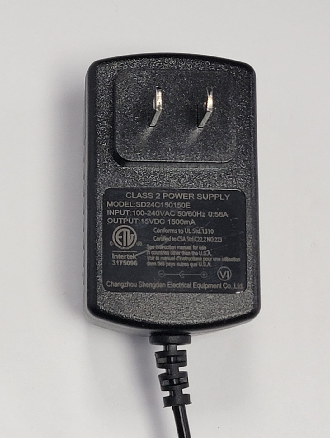 Charger or  Adaptor 12V DC 1500mA