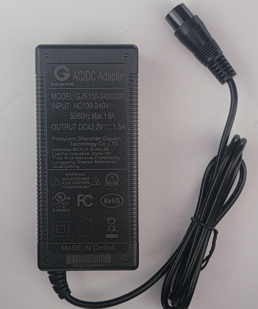 36V Renegade z charger