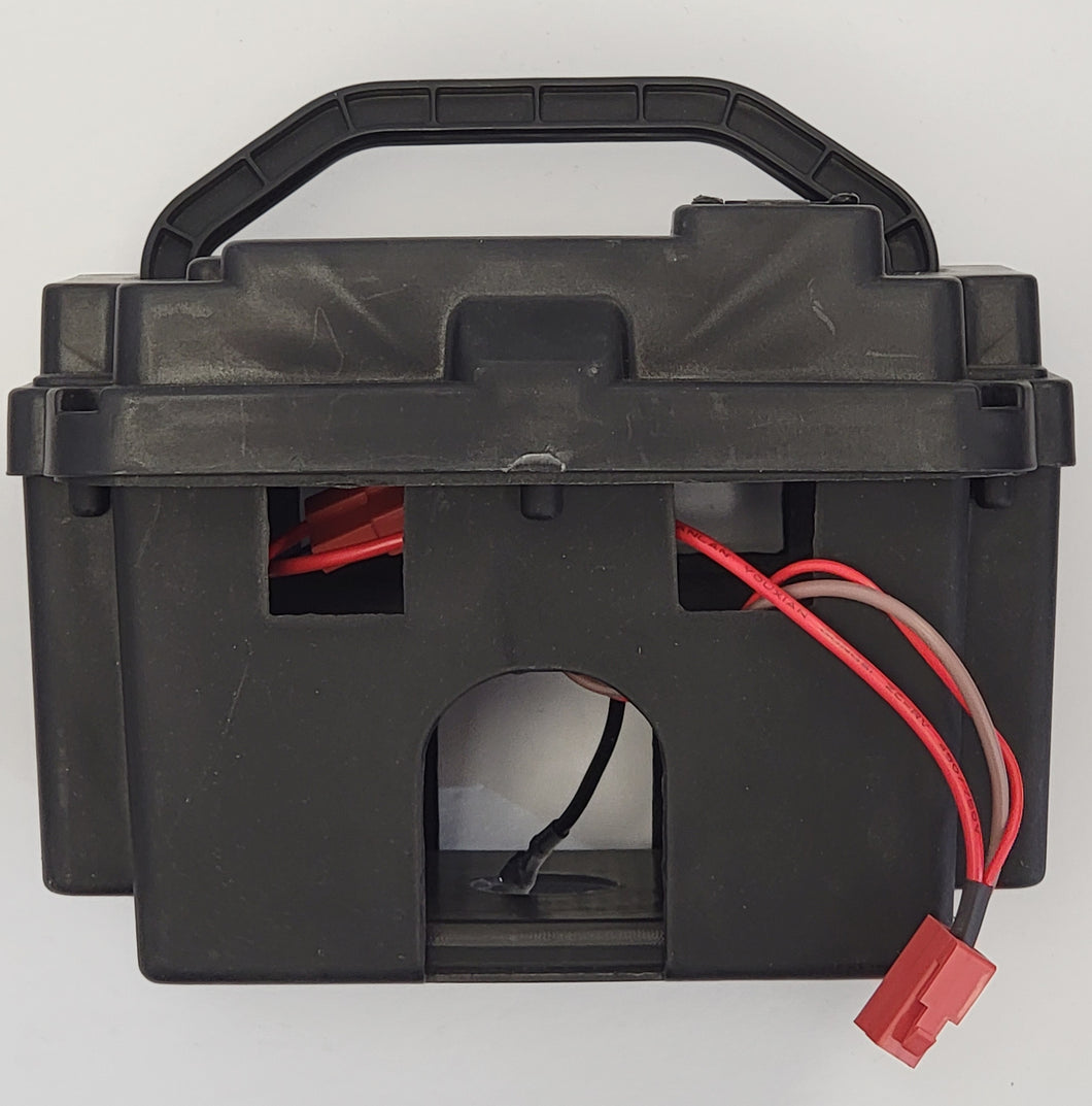 24v battery box with charging port