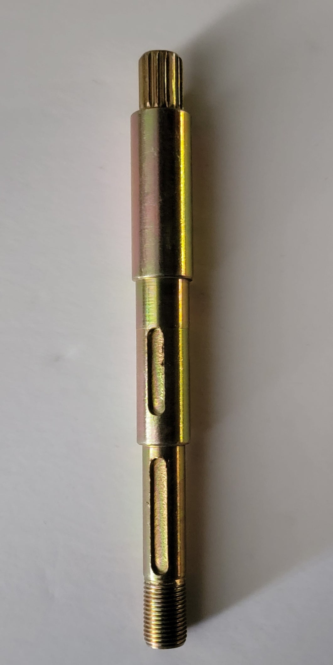 Shaft drive rear axle.