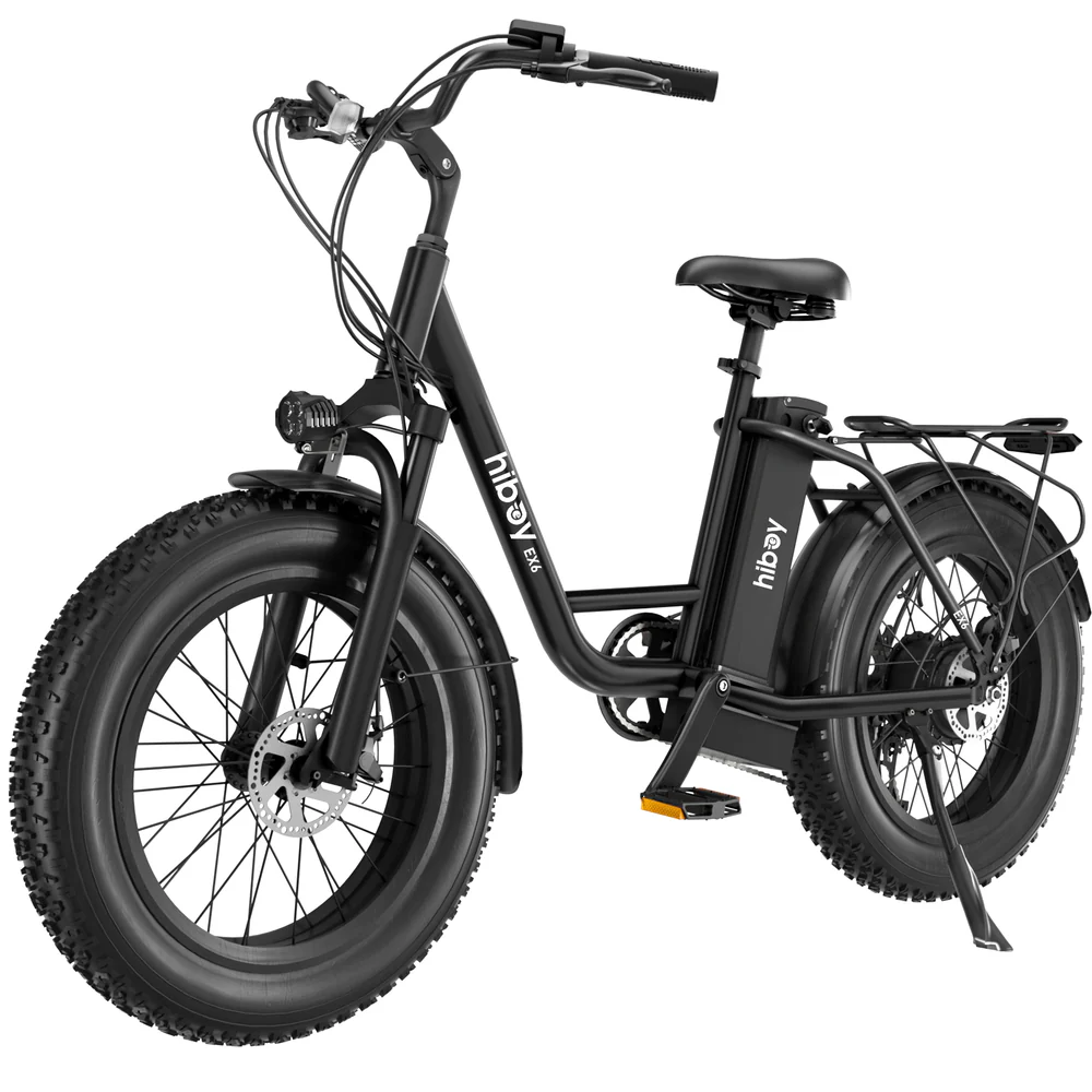 Hiboy EX6 Step-thru Fat Tire Electric Bike White