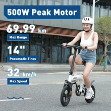 Load image into Gallery viewer, Hiboy C1 Folding Electric Bike for Adult Commuter